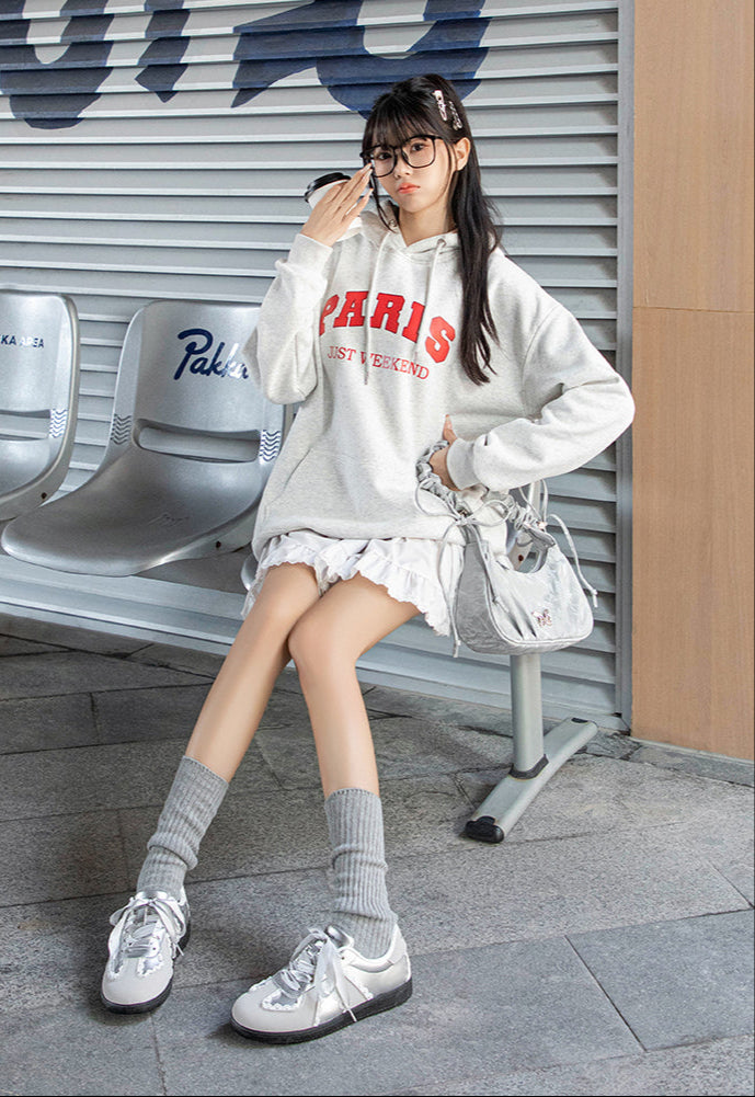 サテンリボンレーススニーカー