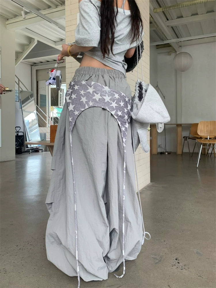 スターロインクロスワイドレッグパンツ