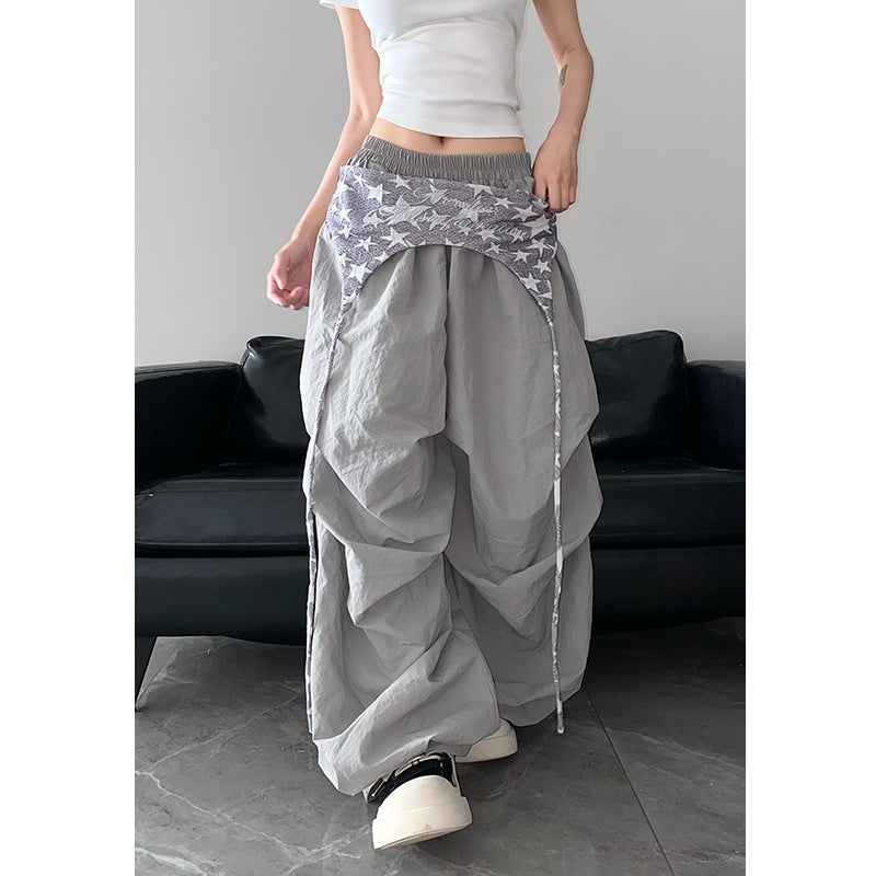 スターロインクロスワイドレッグパンツ