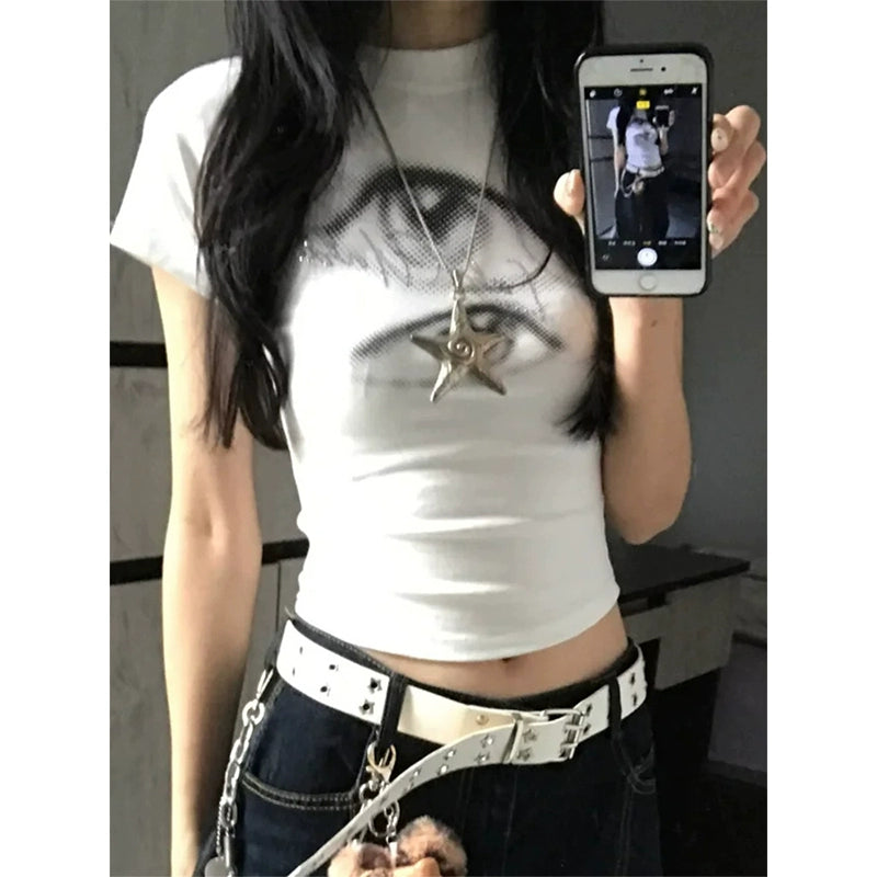 グラデーションアイズTシャツ