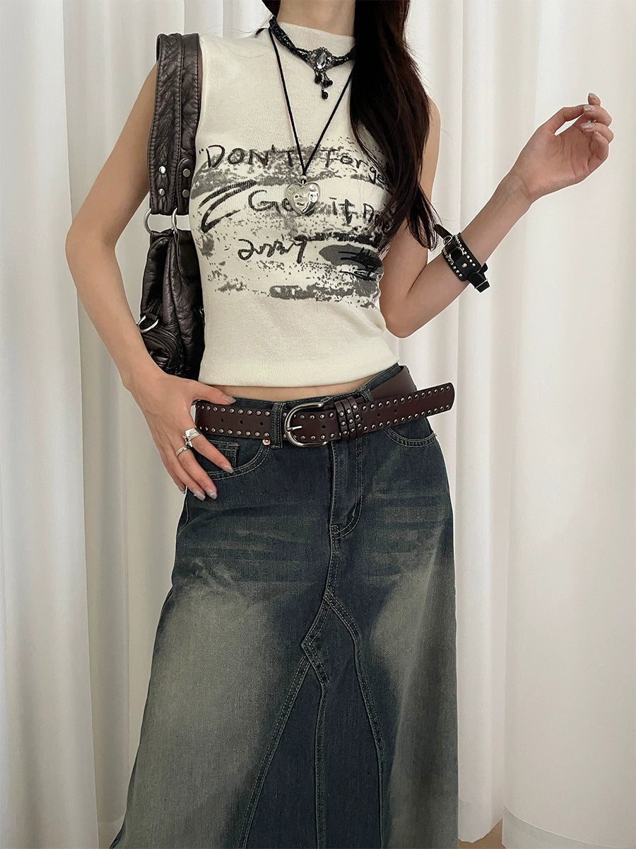 スタッズデコレーションベルト