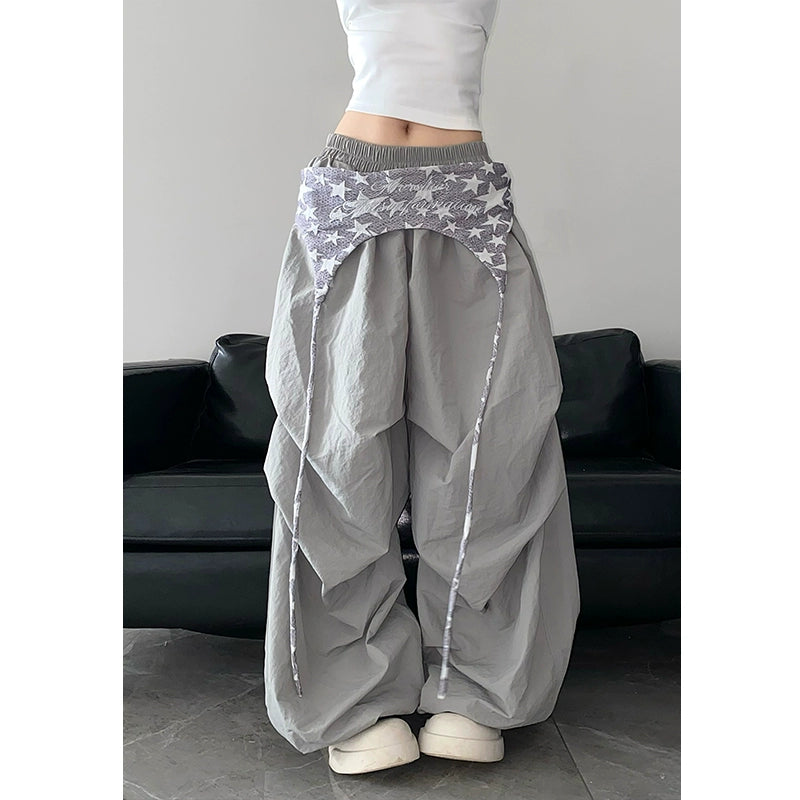 スターロインクロスワイドレッグパンツ