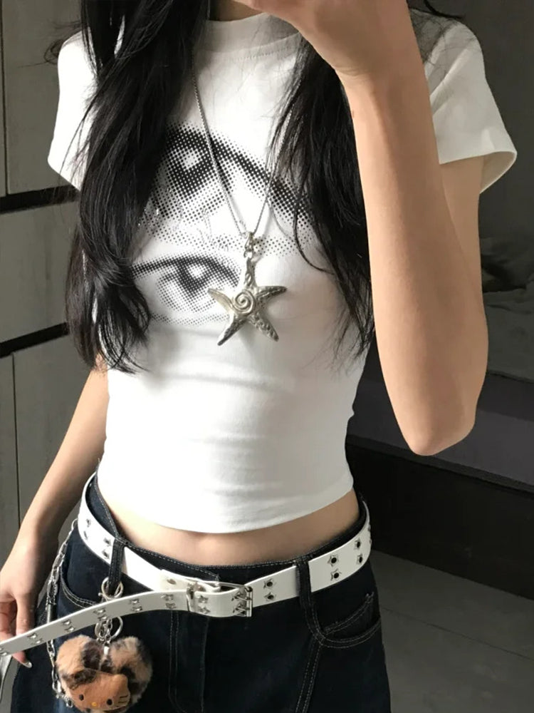 グラデーションアイズTシャツ