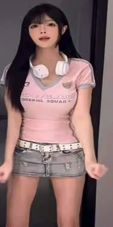 スポーティVネックTシャツ