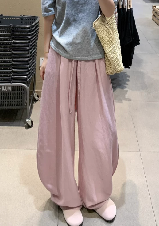 ストレートルーズイージーパンツ