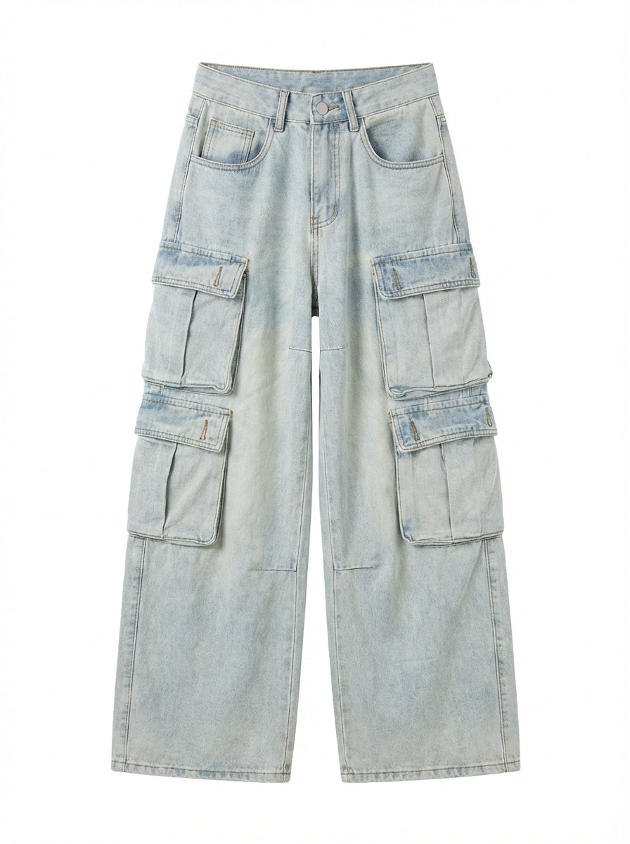 ウォッシュドカーゴデニム KOR289