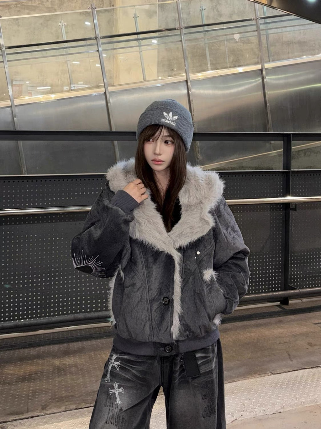 ノーザンスター　裏ボアファーフードジャケット