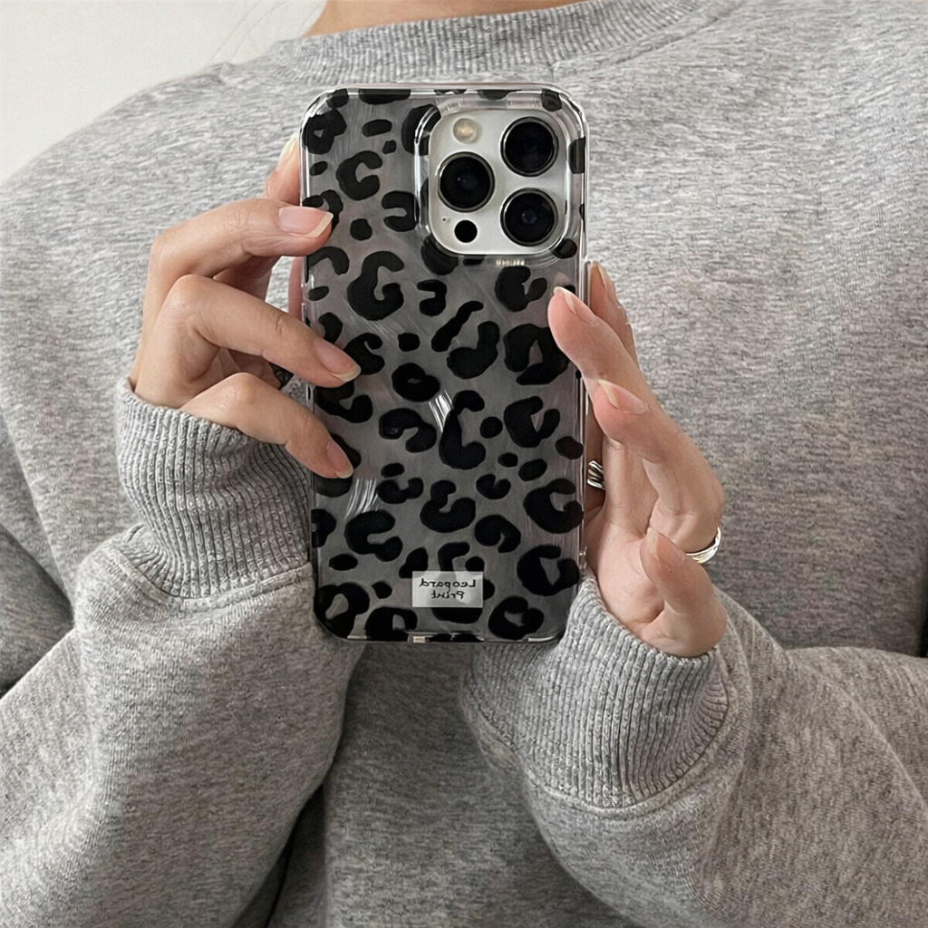 レオパードクリアiPhoneケース