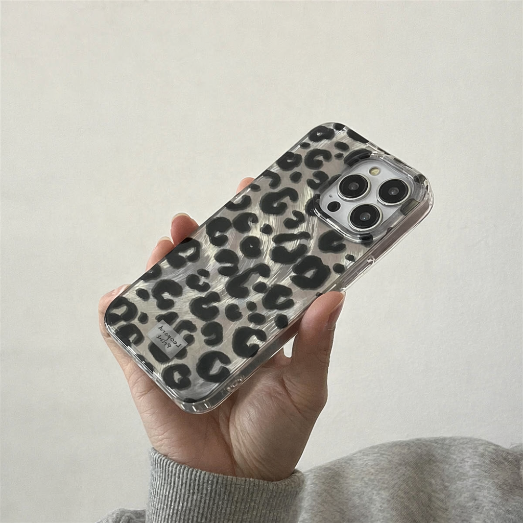 レオパードクリアiPhoneケース