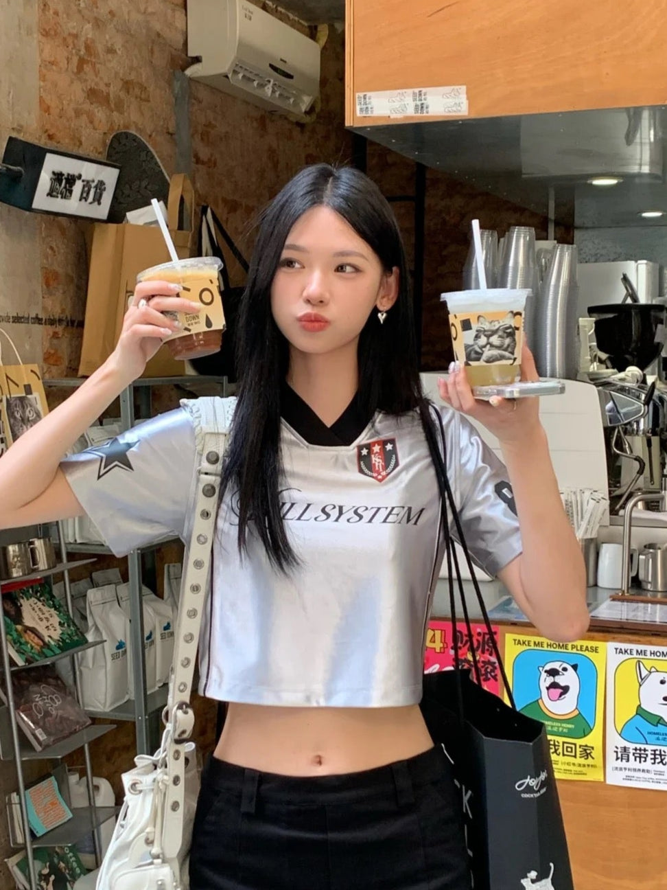 ナンバー88ユニフォームクロップドTシャツ