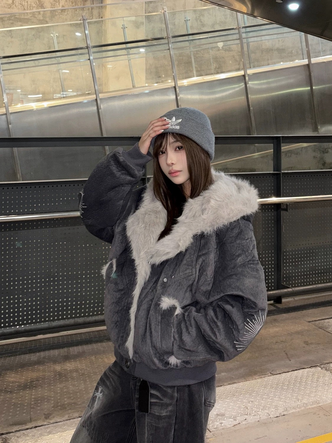 ノーザンスター　裏ボアファーフードジャケット