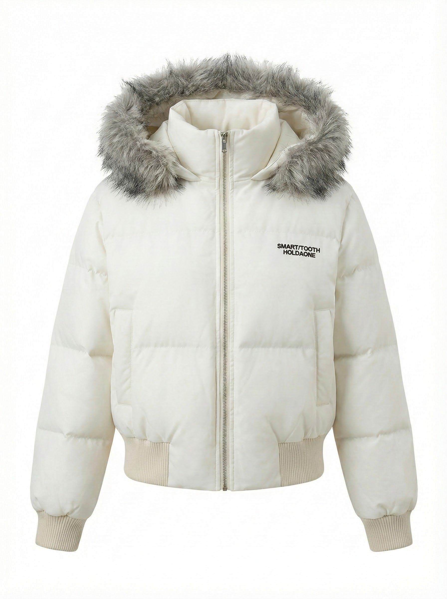 ☆しらたき☆様美品 ダイアグラム ファーフード付き ショート ダウンジャケット ☆しらたき☆様美品 ダイアグラム ファーフード付き ショート ダウン