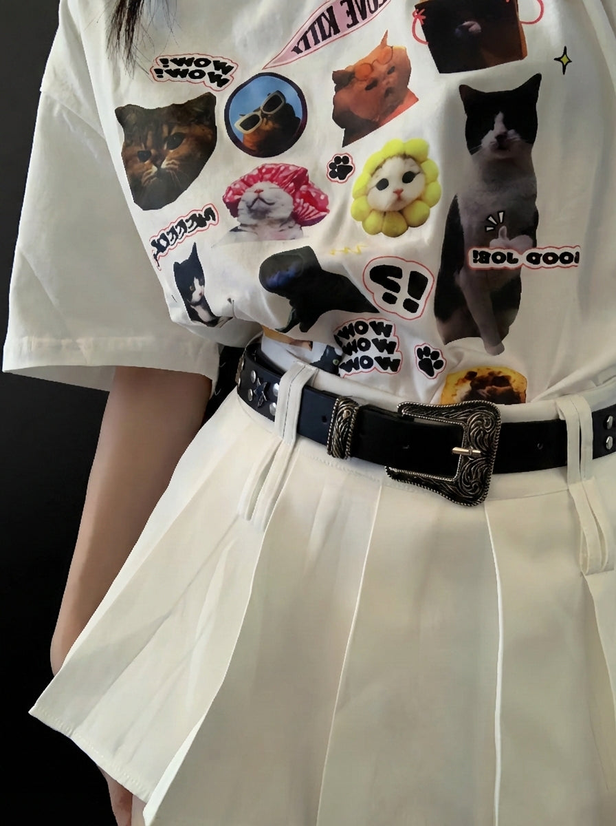 ヴィンテージウエスタンバックル レザーベルト