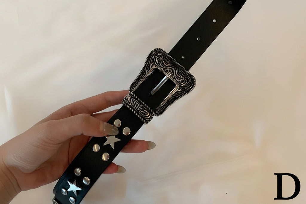 ヴィンテージウエスタンバックル レザーベルト