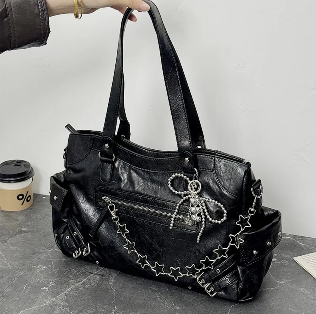 ヴィンテージレザーショルダーバッグ