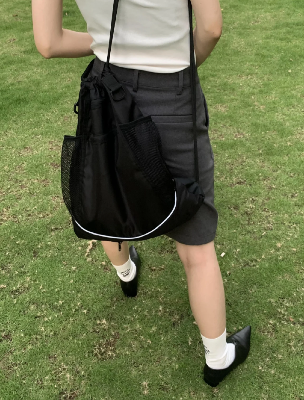 リフレクターサイドポケットナップサック
