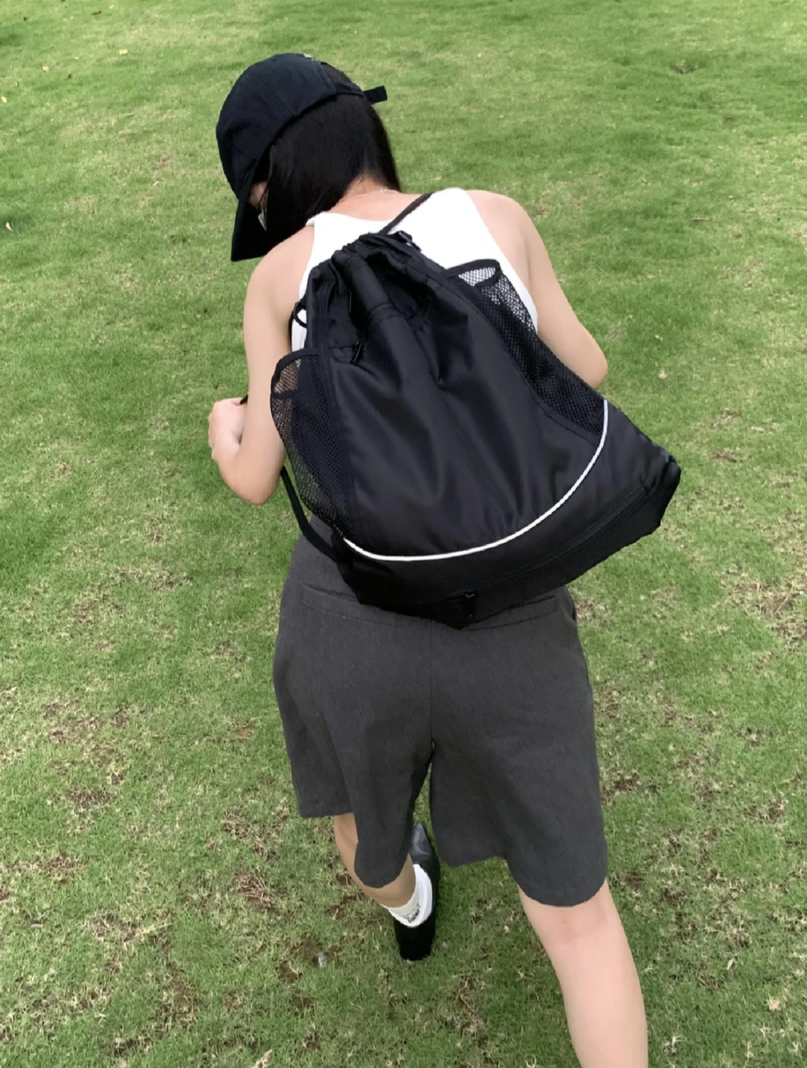 リフレクターサイドポケットナップサック