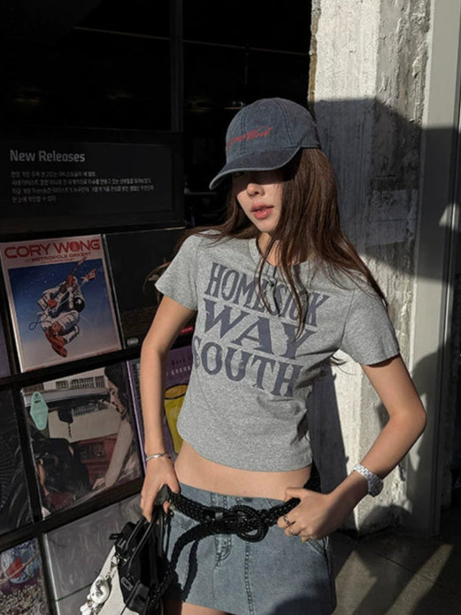 ヴィンテージロゴプリントTシャツ