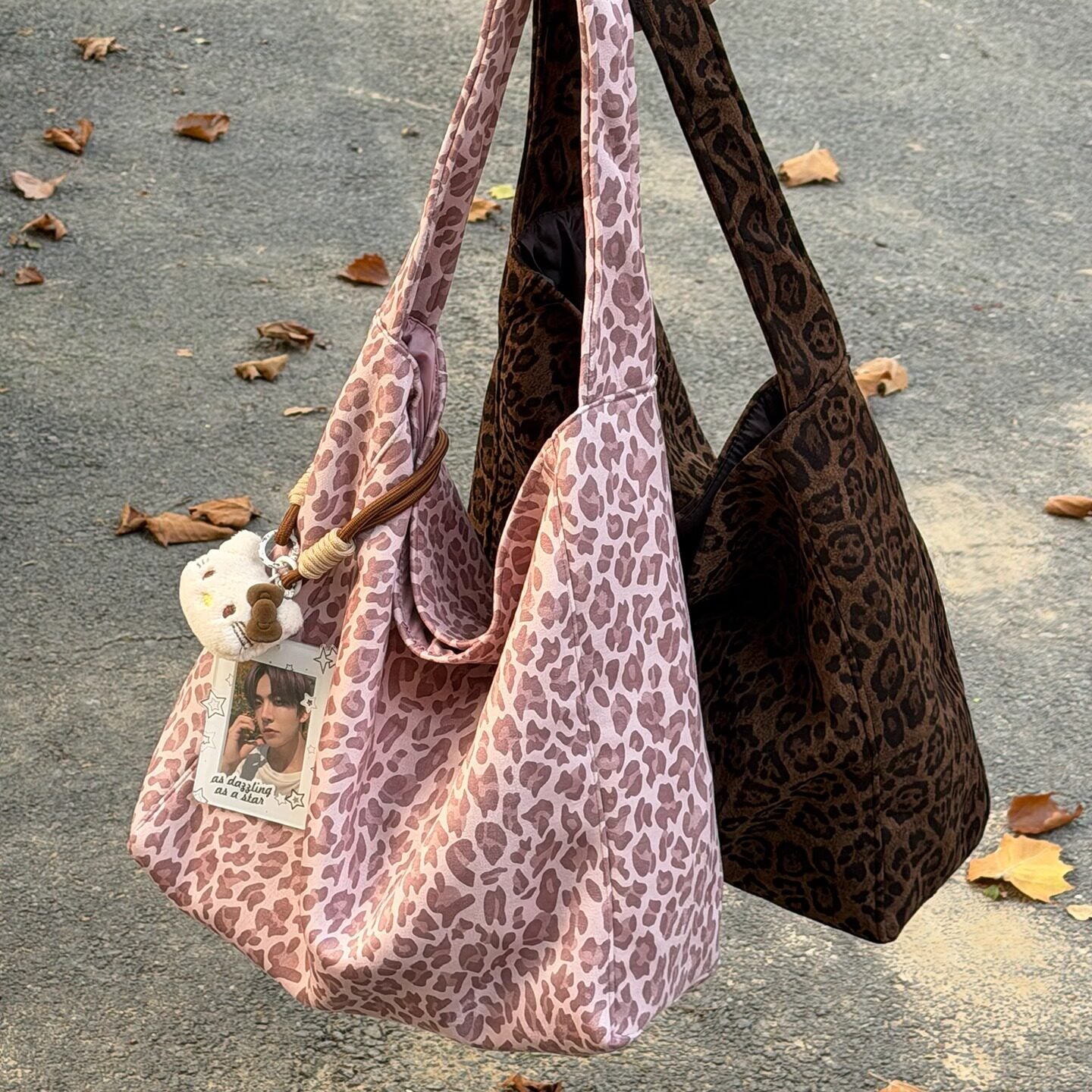 レオパード　ショルダーバッグ