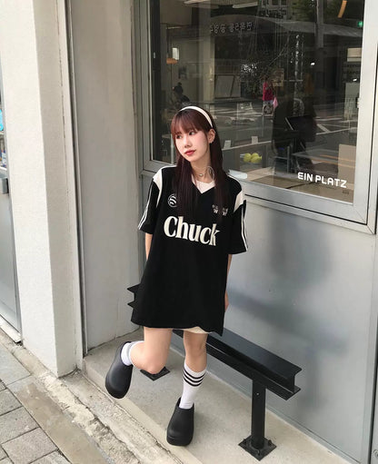 CHUCKユニフォームTシャツ KOR32