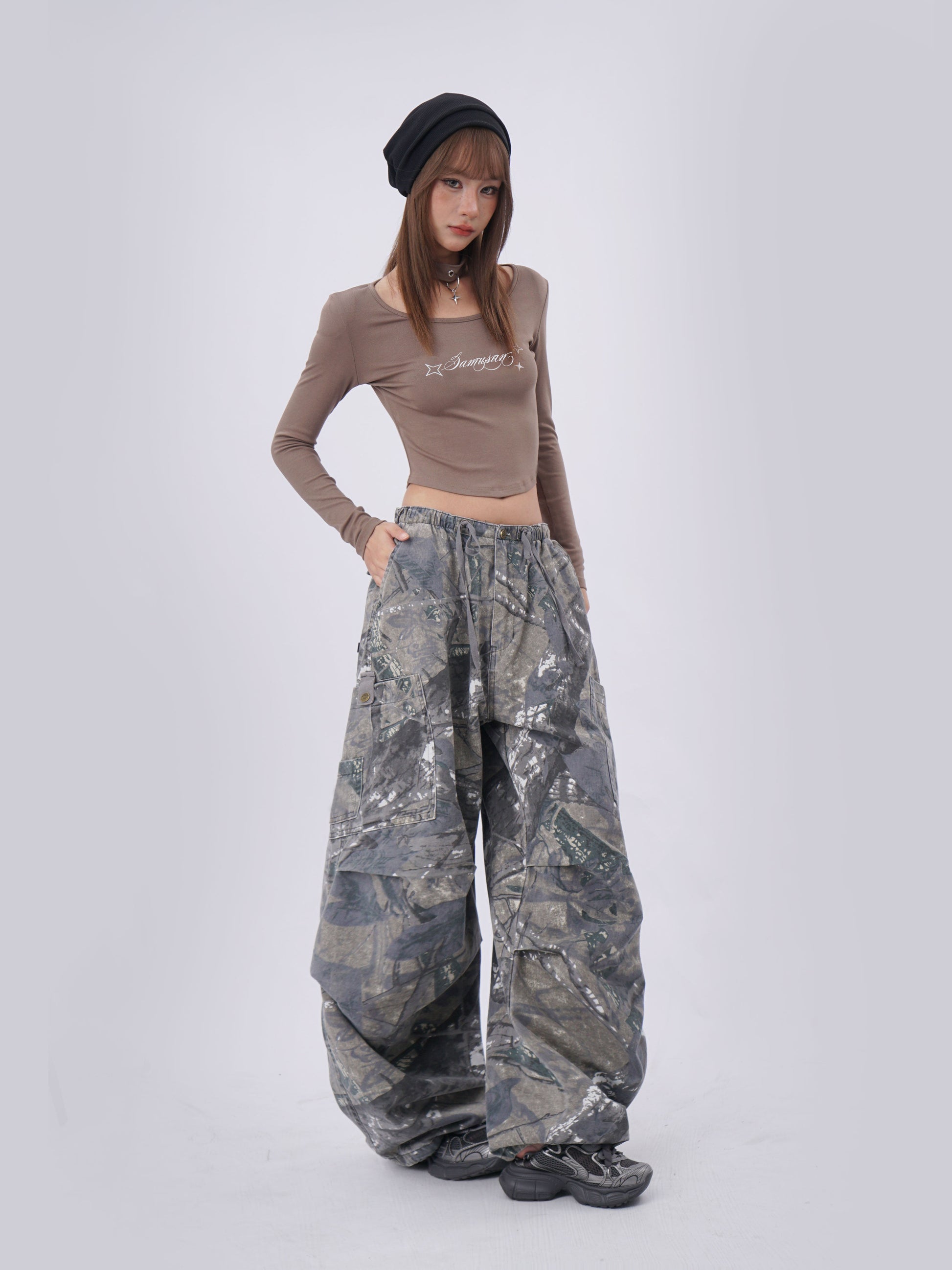 リアルツリーワイドパンツ