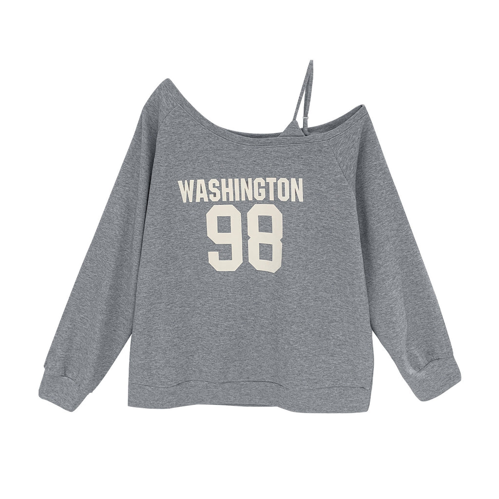 ナンバリング ワンショルスウェット