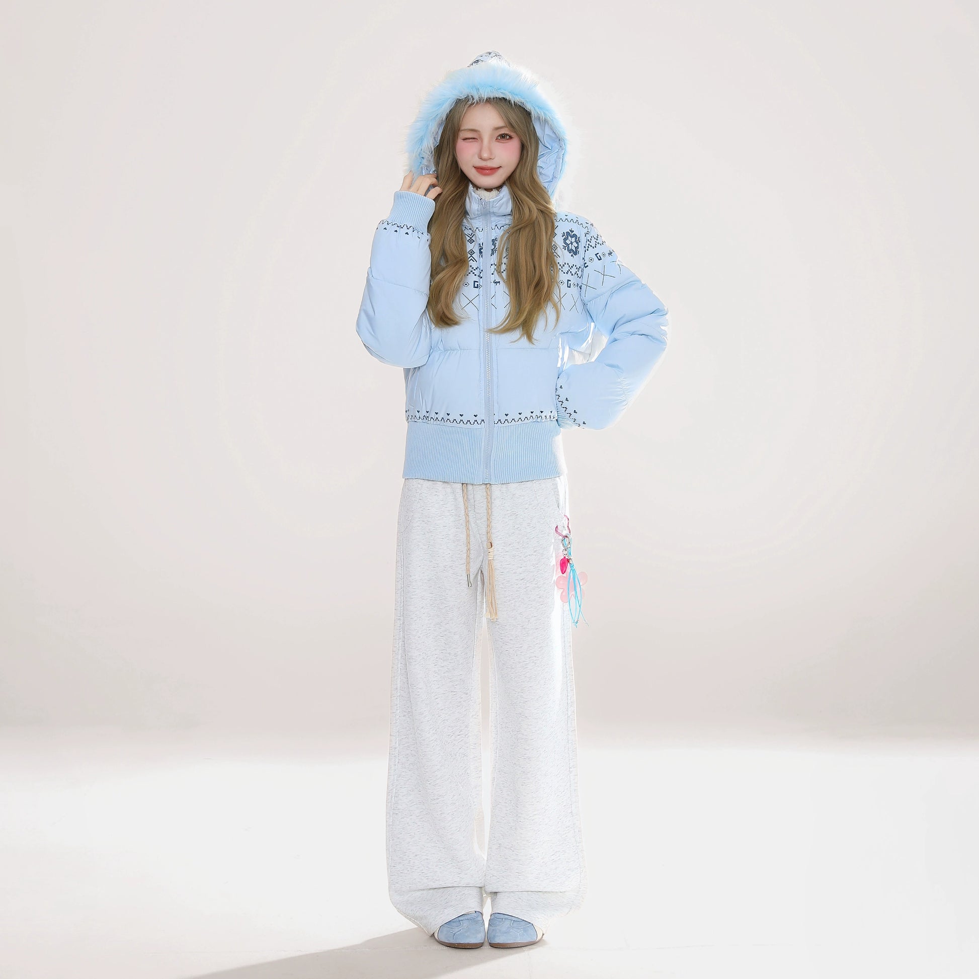 ノルディックショートダウンジャケット