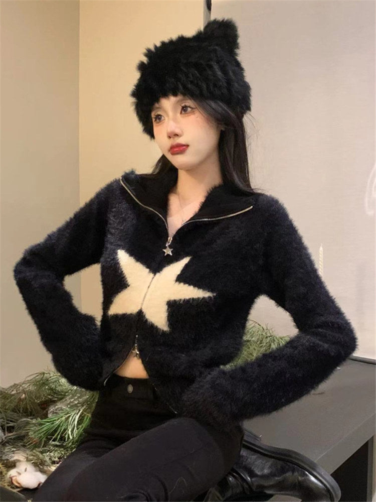 ビッグスター ルーズフェザーニット