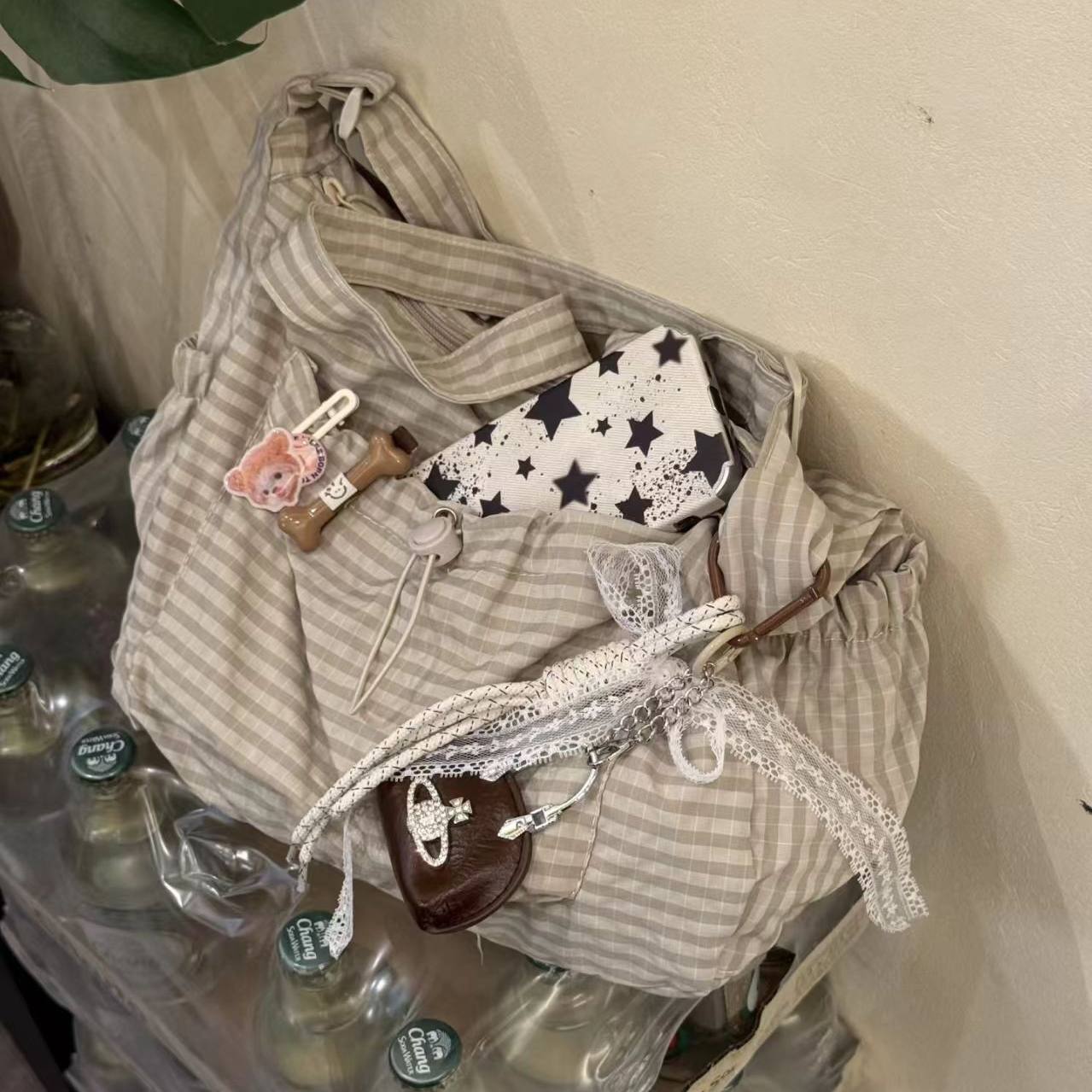 ルーズショルダーバッグ