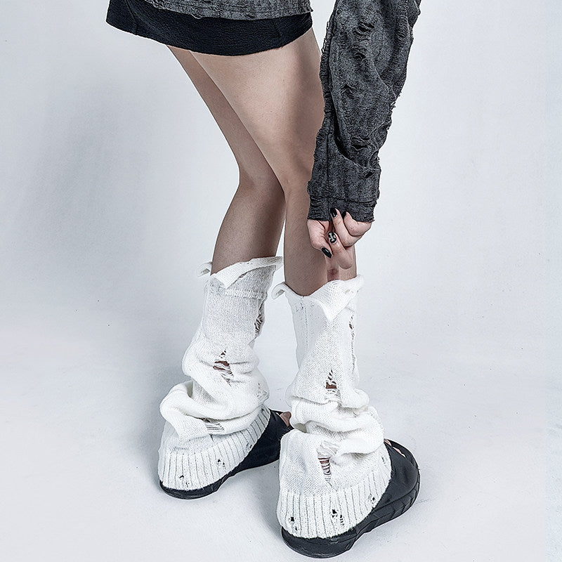 ダメージレッグウォーマー