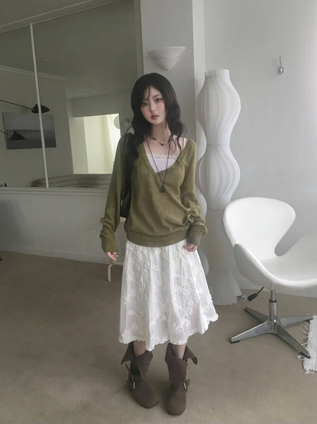 フェアリームード ニットトップス
