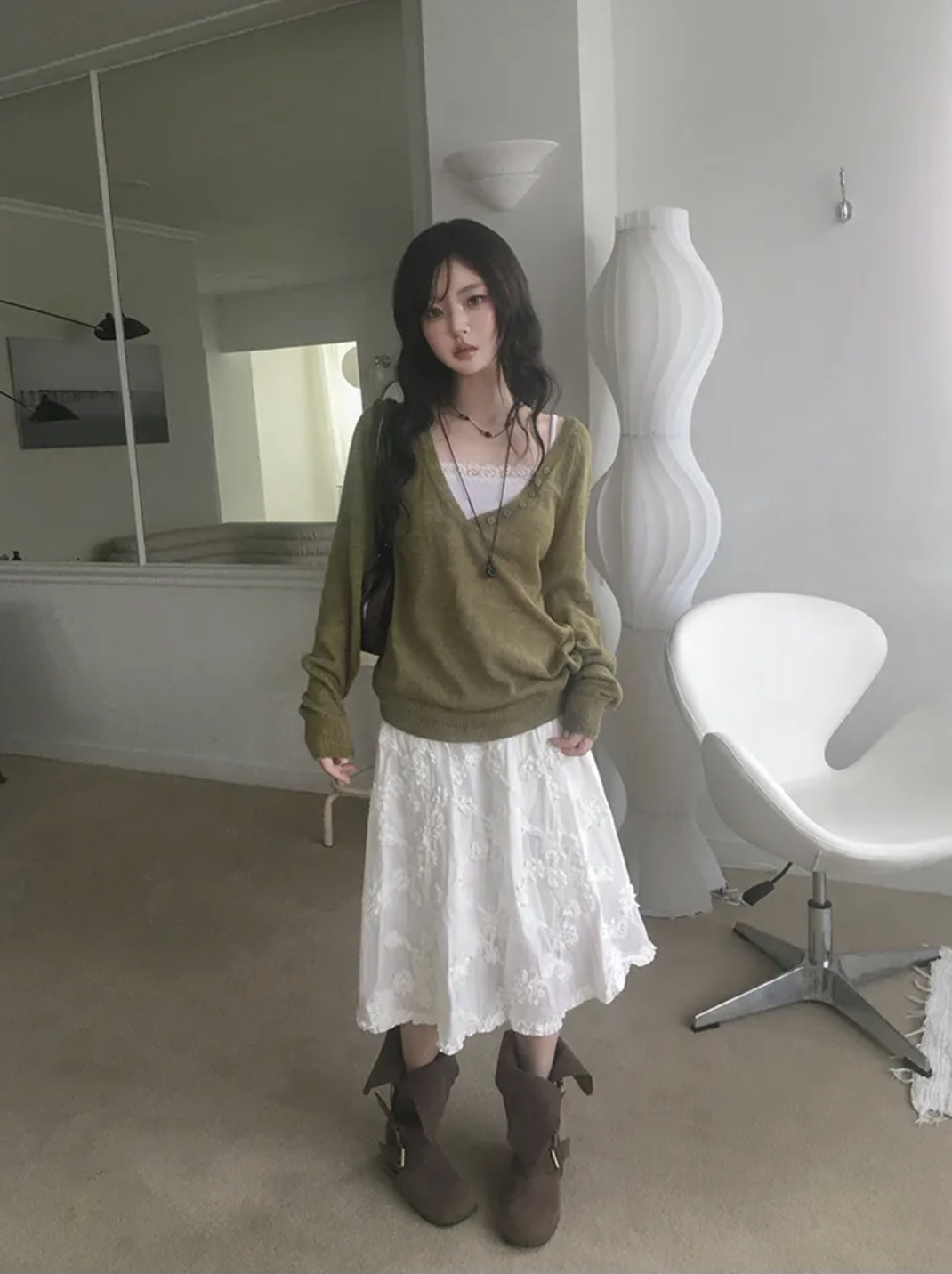 フェアリームード ニットトップス