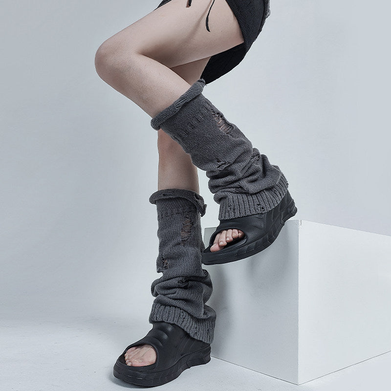 ダメージレッグウォーマー