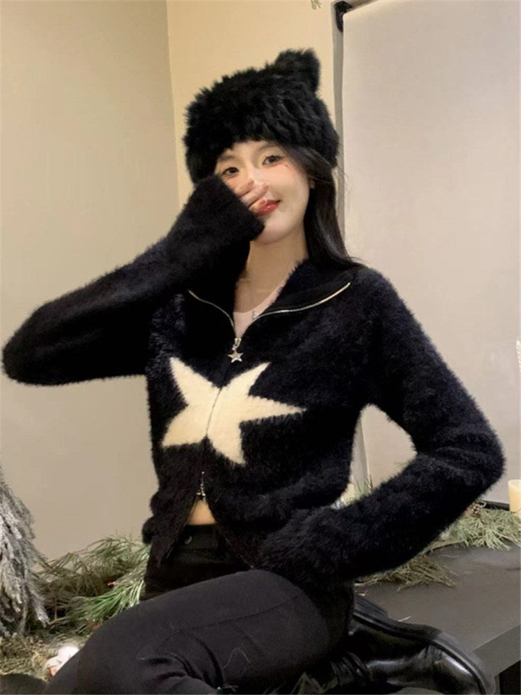 ビッグスター ルーズフェザーニット