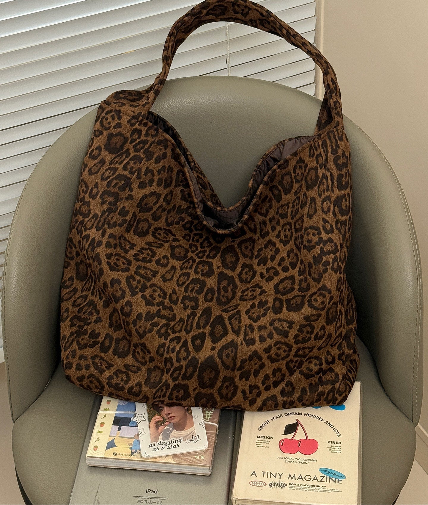 レオパード　ショルダーバッグ