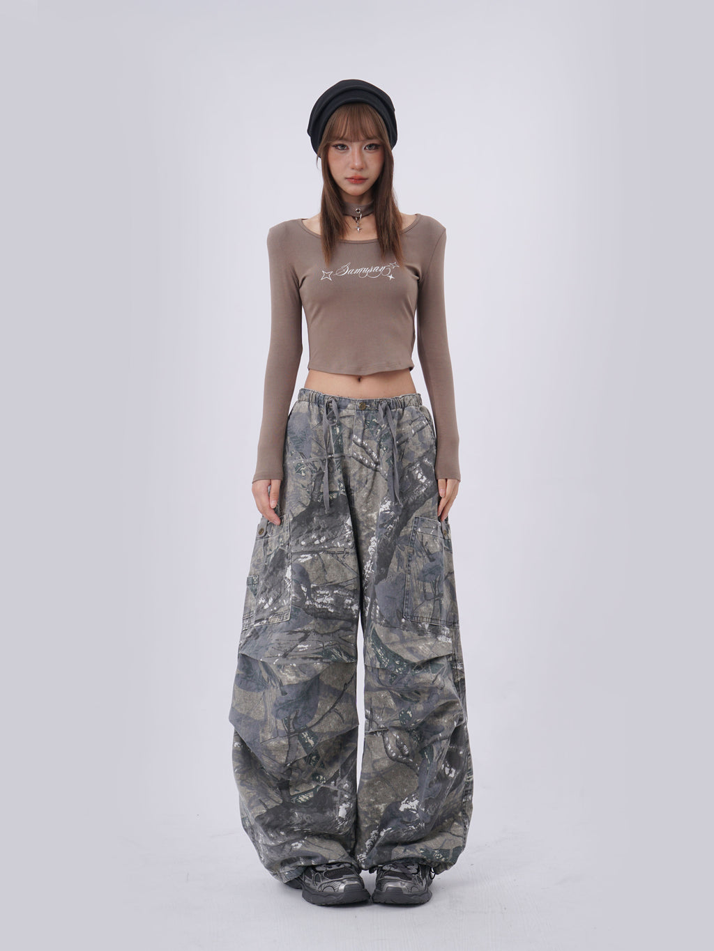 リアルツリーワイドパンツ