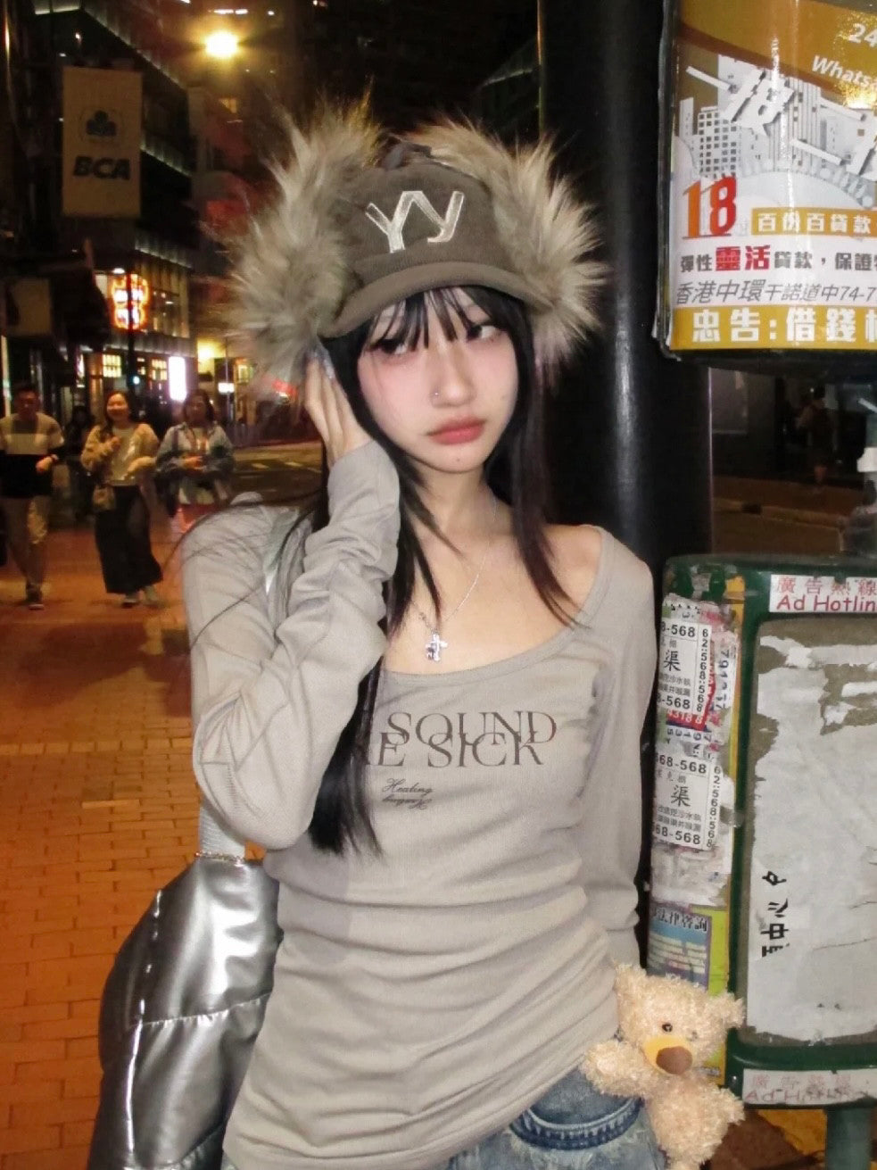 ファーイヤーフラップキャップ