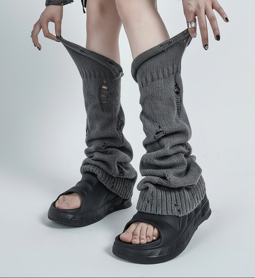 ダメージレッグウォーマー