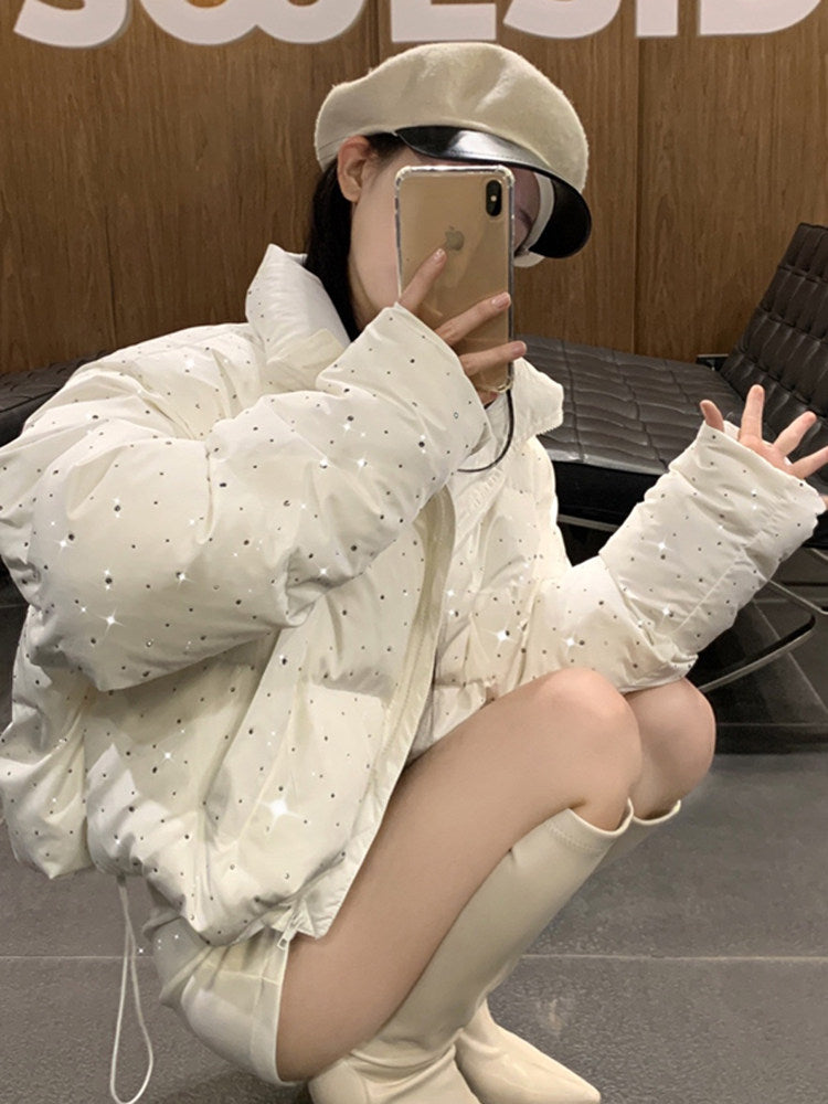 ラインストーンダウン