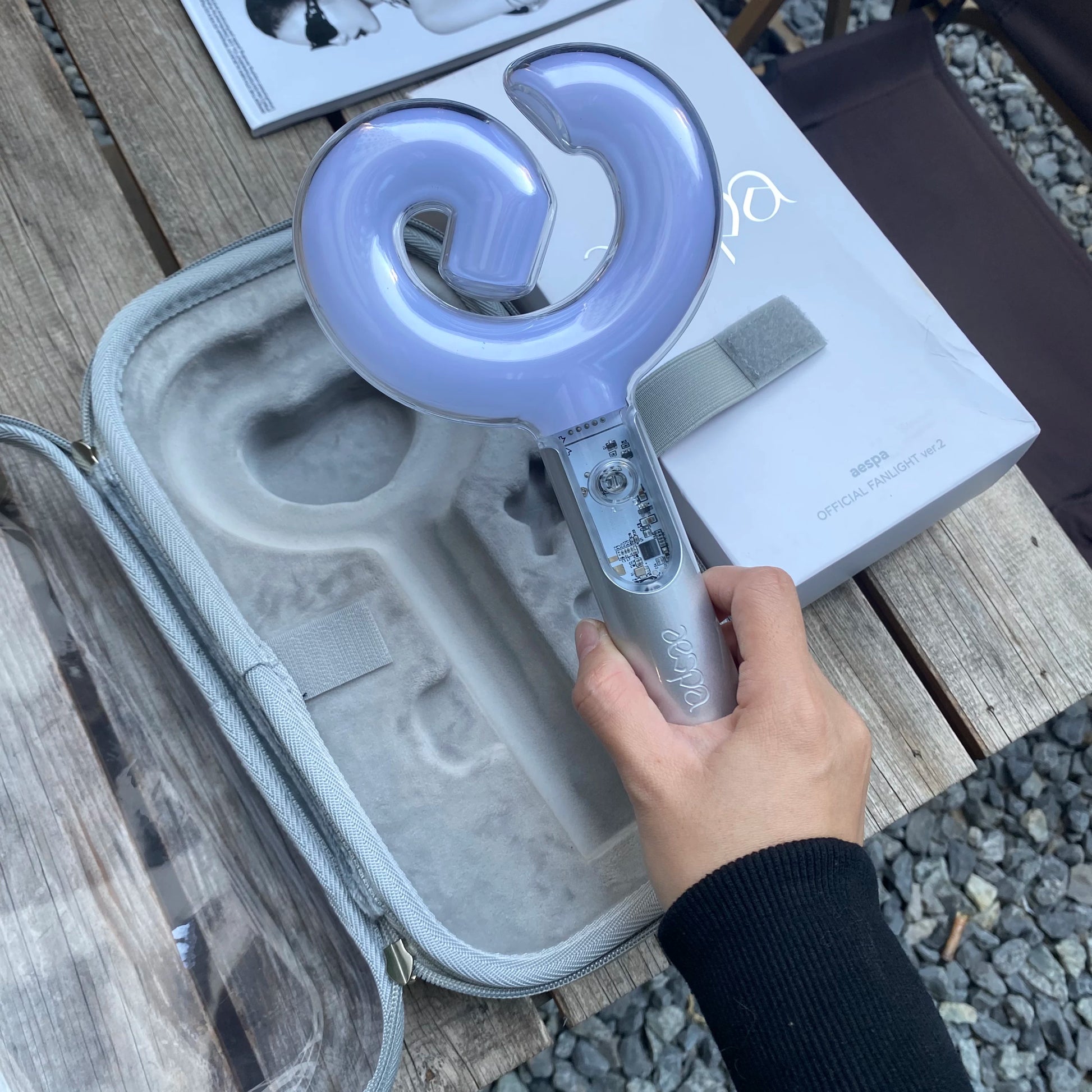 クリアペンライトケース【aespa ver.2】