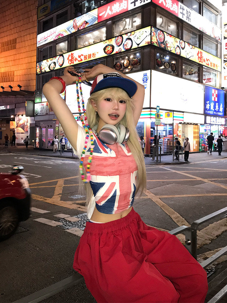 バルーンボリューム ワイドパンツ