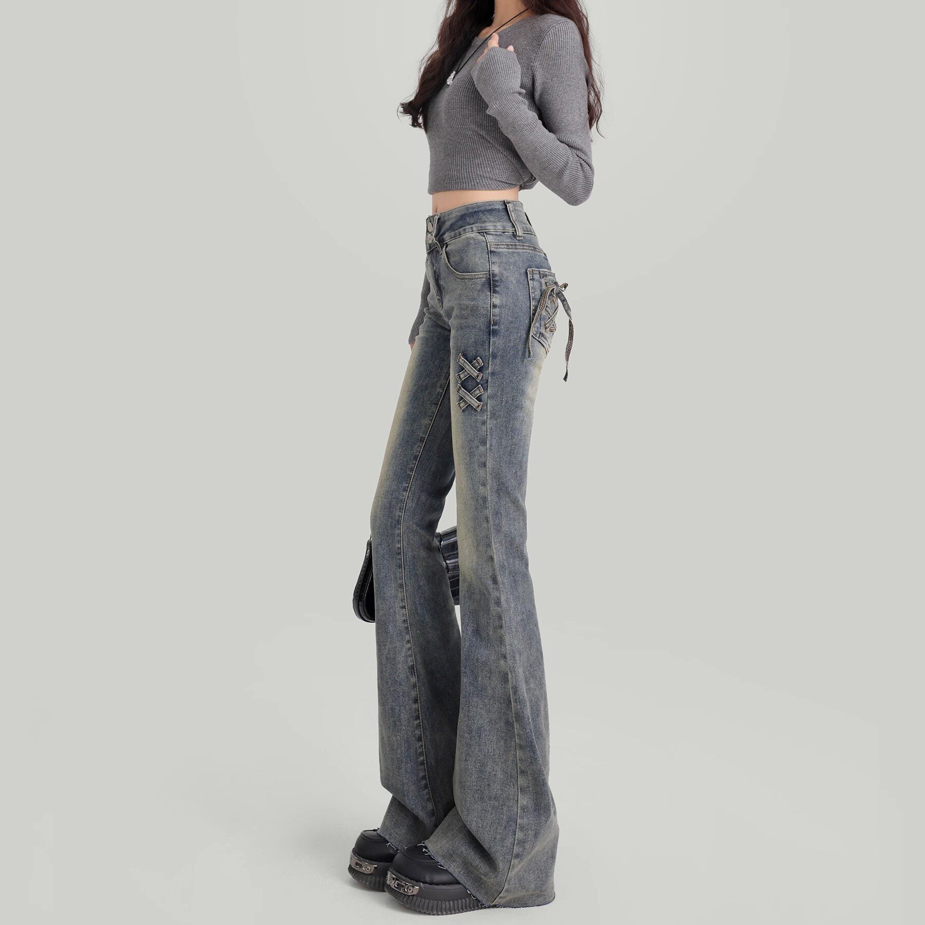 クロスポイントフレアデニム