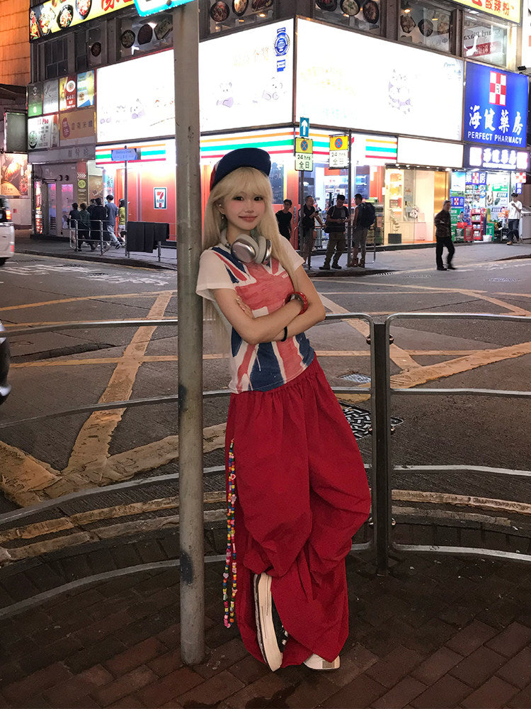 バルーンボリューム ワイドパンツ