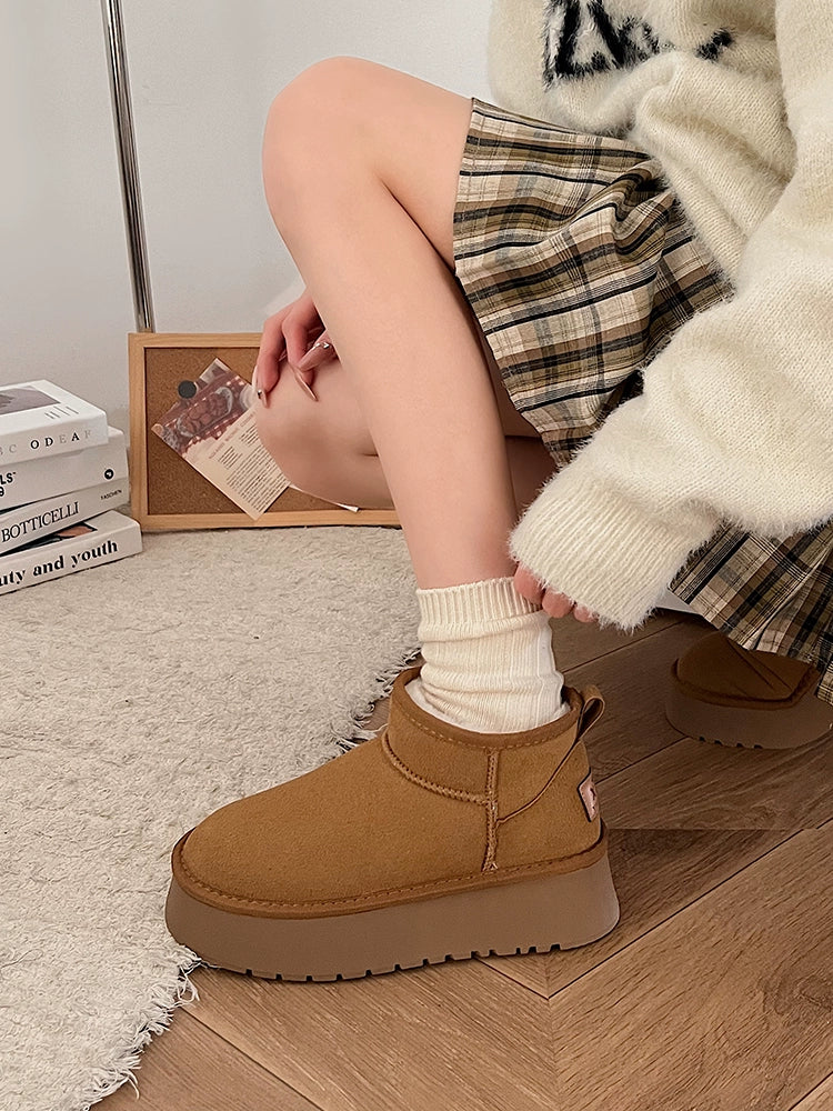 UGG ブーツ ブラウン「classic short np patch」【beauty&youth UGG ブーツ ブラウン「classic short np patch」【beauty&youth