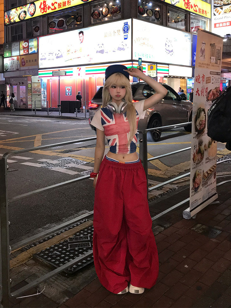 バルーンボリューム ワイドパンツ