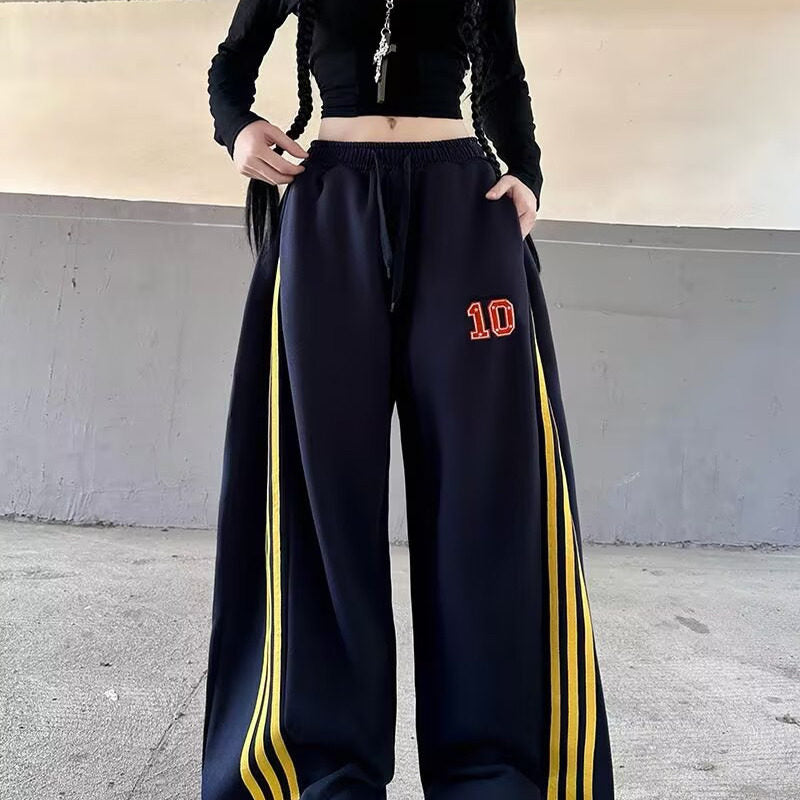 トラックワイドパンツ