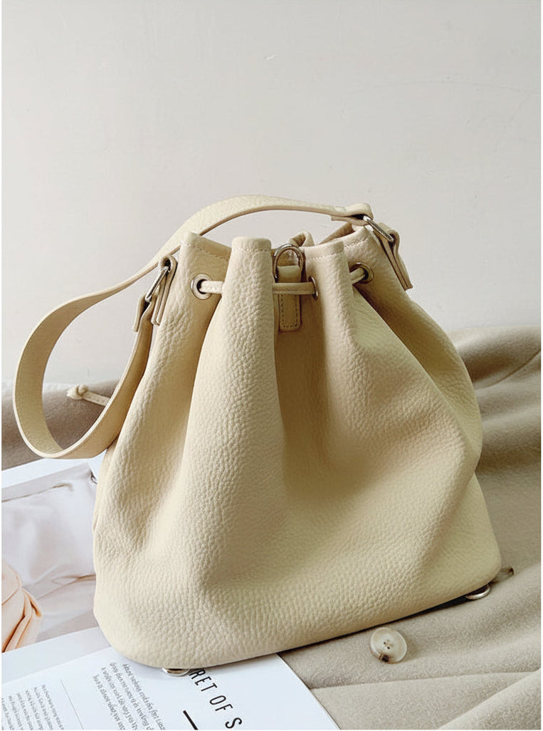 ダブルポケットバケットバッグ