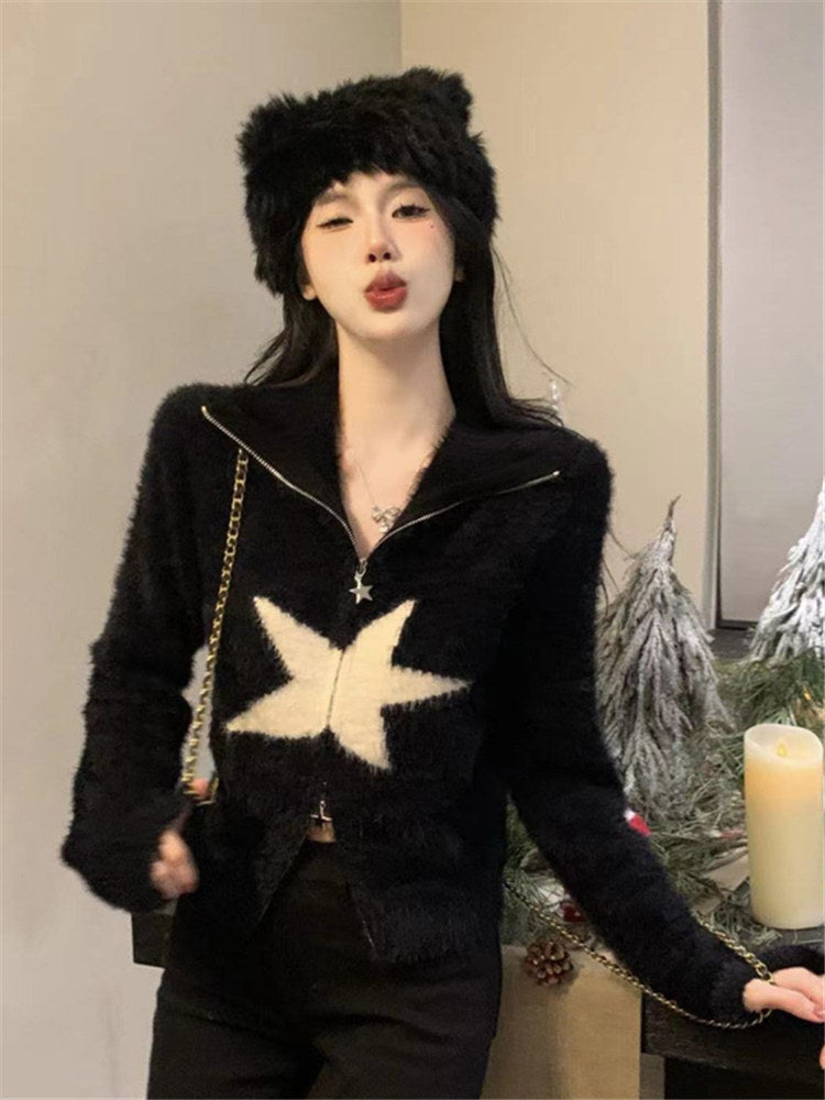 ビッグスター ルーズフェザーニット