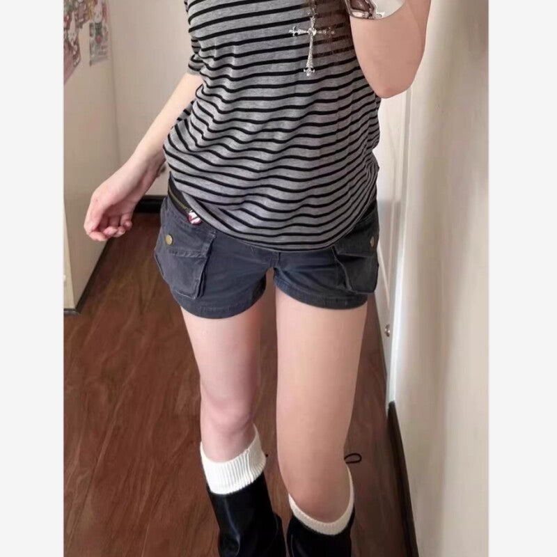 カーゴポケットショートパンツ