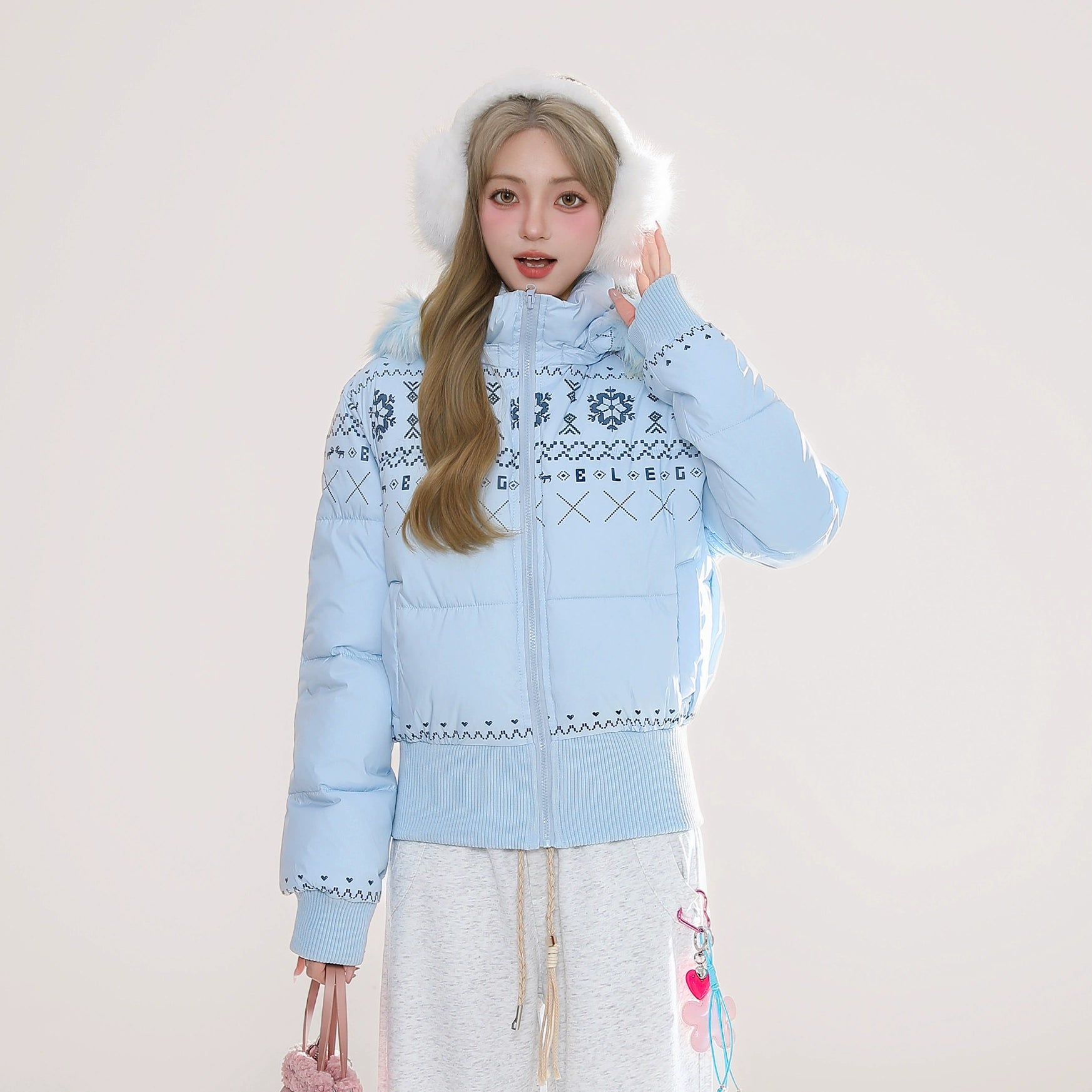 ノルディックショートダウンジャケット